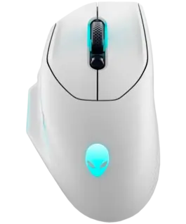 Геймърска мишка Alienware Wireless Gaming Mouse - AW620M (Lunar Light)