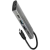 USB хъб AXAGON HMC-5H USB-C 3.2 Gen 1 hub 3x USB-A 4K HDMI PD 100W 100cm USB-C cable