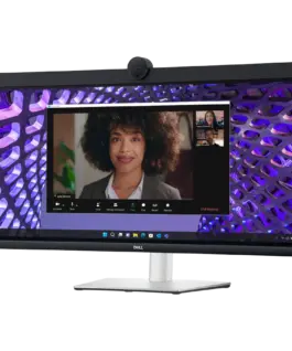 Alternative view of Монитор Monitor LED Dell P3424WEB Curved Video Conferencing 34", 3440x1440 WQHD, IPS Antiglare, 21:9, 1000:1, 300 cd/m2, 8ms/5ms, 178/178, DP, HDMI, 2xUSB-C (DP/PD), USB-B, 2xUSB 3.2, RJ-45, 2x5W Speakers, Cam, Mic, Tilt, Swivel, Height Adjust, 3Y