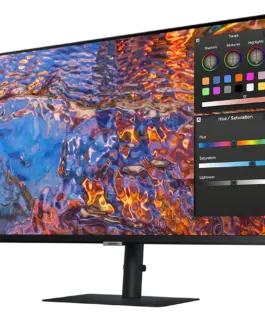 Alternative view of Монитор Monitor LED Samsung LS27B800PXPXEN HRM S80PB, 27" UHD FLAT 16:9 (3840x2160) IPS 60Hz, 350 cd/㎡, 1000:1, HDR400, 5ms, 178/178, 1xDP 1xHDMI, 3xUSB 3.0 1xUSB-C (90W), 3.5 Jack, Tilt/Pivot/Swivel/HeightAdj, VESA 100x100, 3Y