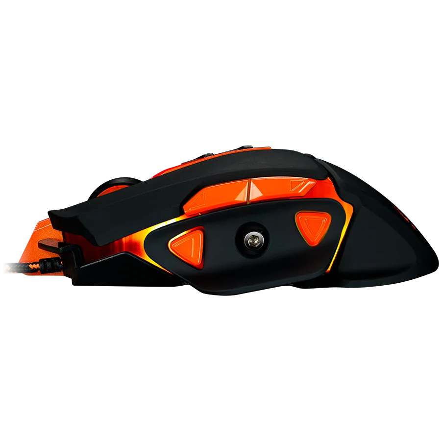 Геймърска мишка CANYON Optical gaming mouse, adjustable DPI setting 800/1000/1200/1600/2400/3200/4800/6400, LED backlight, moveable weight slot and retractable top cover for comfortable usage - Image 11