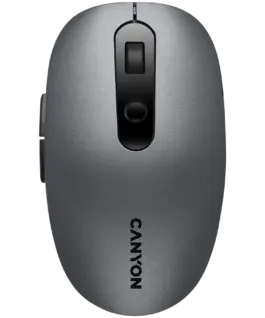 Безжична мишка CANYON MW-9 2 in 1 Wireless optical mouse with 6 buttons DPI 800/1000/1200/1500 2 mode(BT/ 2.4GHz) Batter