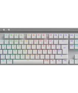 Геймърска клавиатура LOGITECH G515 LIGHTSPEED TKL - WHITE - US INTL - 2.4GHZ/BT- EMEA28i-935 -