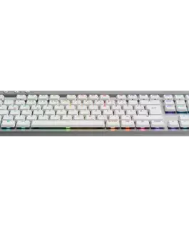 Alternative view of Геймърска клавиатура LOGITECH G515 LIGHTSPEED TKL - WHITE - US INTL - 2.4GHZ/BT- EMEA28i-935 - TACTILE