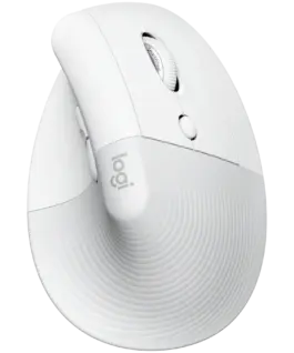 Мишка за компютър LOGITECH Lift for MAC Vertical Ergonomic Mouse - OFF-WHITE/PALE