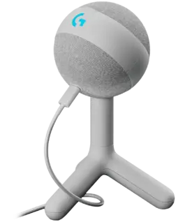 Геймърски микрофон LOGITECH G Yeti Orb RGB Gaming Microphone - LIGHTSYNC - OFF WHITE -