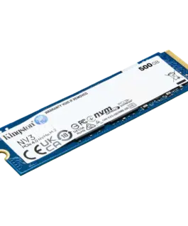Alternative view of SSD диск Kingston 500GB NV3 SSD M.2 2280 PCIe 4.0 NVMe, Read: 5,000/ Write: 3,000MB/s