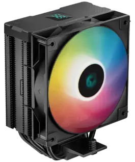 Охладител за процесор Охладител DeepCool AG400 DIGITAL ARGB CPU Air Cooler 1x120mm FK120 PWM FDB Fan Addressable RGB LED
