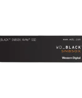SSD диск SSD POWERED BY SANDISK WD Black SN850X 1TB M.2 2280 PCIe Gen4 x4 NVMe Read/Write: 7300/6300 MBps IOPS 800K/1100