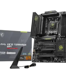 Дънна платка MSI MAG X870 TOMAHAWK WIFI ATXSocket AM5 AMD Tyzen 9000 Dual Channel DDR5 up to 8400+(OC)MHz 3x PCIe x16 sl