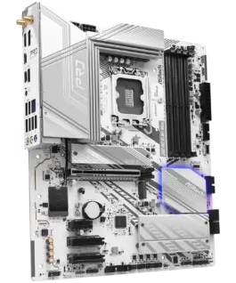 Alternative view of Дънна платка ASROCK Z890 Pro RS WiFi White ATX LGA1851 DDR5
