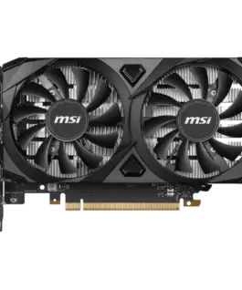 Alternative view of Видео карта MSI Video Card Nvidia GeForce RTX 3050 VENTUS 2X E 6G OC, 6GB GDDR6, 96bit, Boost: 1492 MHz, 2304 CUDA Cores, PCIe 4.0, 1x DP 1.4a, 2xHDMI 2.1a, RAY TRACING, Dual Fan, 300W, 3Y
