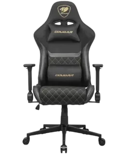 Геймърски стол COUGAR ARMOR ONE V2 Gold F Gaming chair