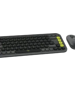 Alternative view of Клавиатура LOGITECH POP ICON COMBO - GRAPHITE - US INTL - BT - INTNL-973