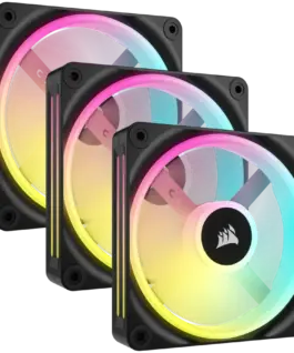 Вентилатор CORSAIR iCUE LINK QX120 RGB 120mm Magnetic Dome RGB Fan Triple Fan Kit