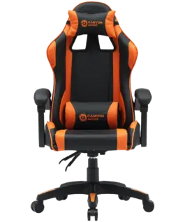 Геймърски стол CANYON gaming chair Core SGCH2 Black Orange