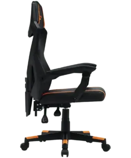 Геймърски стол CANYON gaming chair Flow MCH01 Mesh Black Orange
