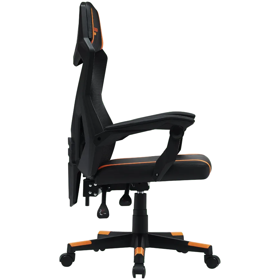 Геймърски стол CANYON gaming chair Flow MCH01 Mesh Black Orange - Image 59