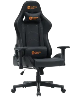 Alternative view of Геймърски стол CANYON gaming chair Irida RGBCH03 RGB Black