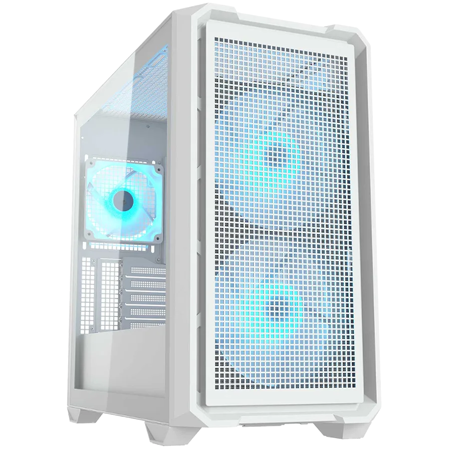 Кутия за компютър COUGAR MX600 Mini RGB PC Case Mini Tower White