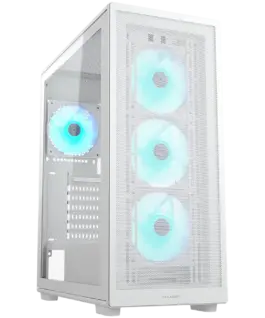 Кутия за компютър COUGAR MX220 RGB PC Case Mid Tower White