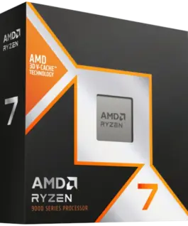 Процесор AMD CPU Desktop Ryzen 7 8/16T 9800X3D (5.2GHz104MB120WAM5) box with Radeon