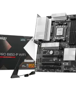 Дънна платка MSI PRO B850-P WIFI ATX Socket AM5 4x DDR5 Dual Channel DDR5 up to 8200(OC)MHz 4x PCIe 3.0 16 slots 3x M.2