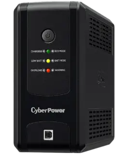 UPS CyberPower UPS с AVR 850VA/425W Line-Interactive 3x Schuko Runtime at 90W ( min ):20 Surge and Spike protection; Gre