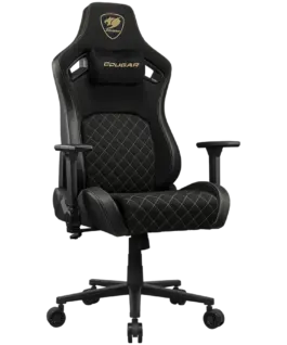 Alternative view of Геймърски стол COUGAR DEFENSOR Gold F Gaming chair, Black Gold