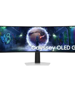 Монитор Monitor LED Samsung LS49DG934SUXEN Odyssey G93SD 49" DQHD Curved 1800R 32:9 (5120x1440) QD-OLED 240z 250 cd/㎡ 1m