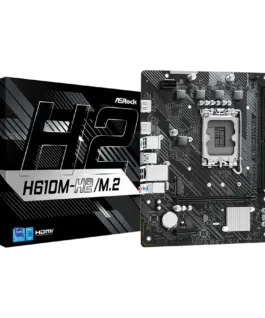 Дънна платка ASROCK H610M-H2/M.2 mATX LGA1700 DDR4