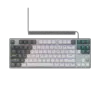 Геймърска клавиатура LORGAR Azar 514TKL Wired RGB mechanical gaming keyboard white EN