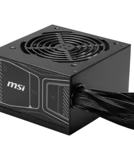 Alternative view of Захранване за компютър MSI MAG A750GN PCIE5, 750W, 80 Plus Gold, 120mm Fluid Dynamic Bearing Fan, Protections: OCP/OVP/OPP/OTP/SCP, Dimensions: 150mmx140mmx86mm, 3Y Warranty