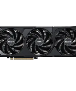 Alternative view of Видео карта MSI Video Card Nvidia GeForce RTX 5080 16G SHADOW 3X OC, 16GB GDDR7, 256bit, Effective Memory Clock: 30000MHz, Boost: 2640 MHz, 10752 CUDA Cores, PCIe 5.0, 3x DP 2.1b, HDMI 2.1b, RAY TRACING, Triple Fan, 1x16pin, 850W Recommended PSU, 3Y