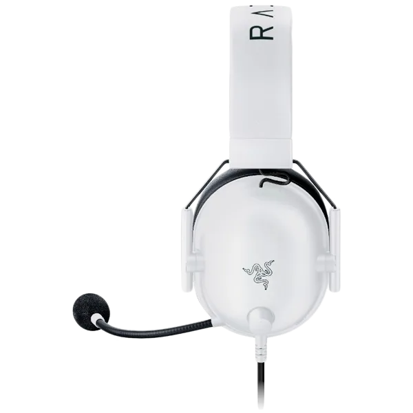 Геймърски слушалки Razer BlackShark V2 X - White, 12 Hz – 28 KHz Frequency Response, 32 Ω (1 kHz) Impedance, Razer TriForce Driver, Breathable memory foam, Advanced passive noise cancellation, Analog 3.5 mm Connection, 100 Hz – 10 kHz Microphone Freq - Image 39