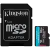 Карта памет Kingston 64GB microSDXC Canvas Go Plus Gen4 200MB/s A2 U3 V30 Card + Adapter