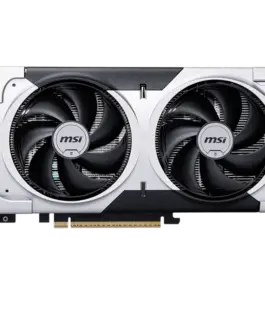 Alternative view of Видео карта MSI Video Card NVIDIA GeForce RTX 5060 Ti 8G VENTUS 2X OC PLUS, 8GB GDDR7, 128-bit, 2617 MHz Boost, 4608 CUDA Cores, PCIe 5.0 (x8), 3x DP 2.1b, HDMI 2.1b, RAY TRACING, Dual Fan, 180W TDP, 8-pin PCIe Power, G-SYNC, 2-Slot, 3Y