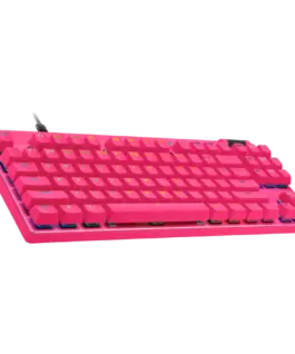 Alternative view of Геймърска клавиатура LOGITECH G PRO X TKL RAPID Gaming Keyboard - MAGENTA - US INTL - USB - EMEA28i-935 - LINEAR
