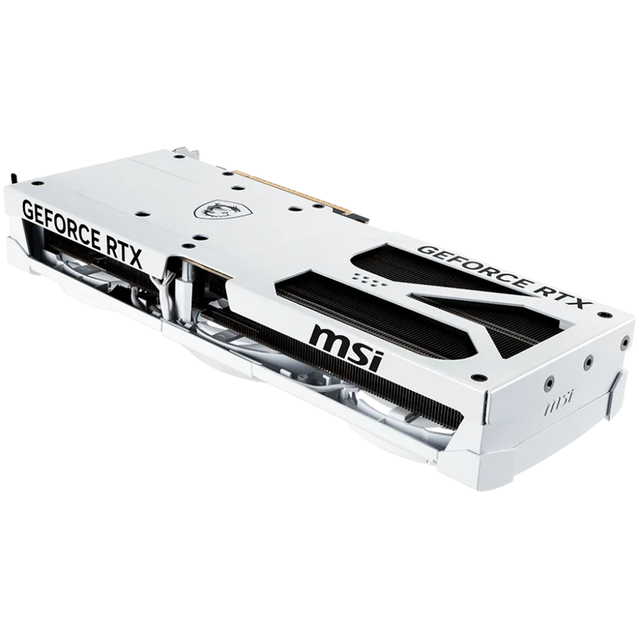 Видео карта MSI Video Card Nvidia GeForce RTX 5080 16G VENTUS 3X OC WHITE, 16GB GDDR7, 256bit, Effective Memory Clock: 30000MHz, Boost: 2640 MHz, 10752 CUDA Cores, PCIe 5.0, 3x DP 2.1b, HDMI 2.1b, RAY TRACING, Triple Fan, 1x16pin, 850W Recommended PS - Image 3