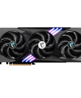 Alternative view of Видео карта MSI Video Card Nvidia GeForce RTX 5070 TI 16G GAMING TRIO OC, 16GB GDDR7, 256bit, Effective Memory Clock: 28000MHz, Boost: 2580 MHz, 8960 CUDA Cores, PCIe 5.0, 3x DP 2.1b, HDMI 2.1b, Triple Fan, 1x16pin, 750W Recommended PSU, 3Y