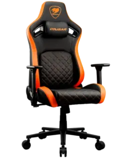 Alternative view of Геймърски стол COUGAR DEFENSOR F Gaming chair, Black Orange