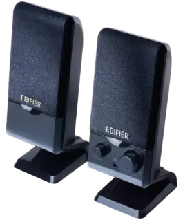 Alternative view of Тонколона Edifier M1250 2.0 Audio System, USB, AUX, 1.2W (RMS), Volume Control, Black