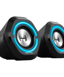Alternative view of Тонколона Edifier G1000 2.0 Audio System, BT V5.3, USB, AUX, 2.5-inch Drivers, RGB Lighting, 5W (RMS), Black