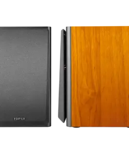 Alternative view of Тонколона Edifier R1000T4 2.0 Bookshelf Speakers, RCA, 0.5-inch Tweeters, 4-inch Drivers, 24W (RMS), Control Buttons, Brown