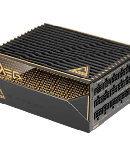 Захранване за компютър MSI MEG Ai1600T PCIE5 Power Supply 1600W 80 PLUS Titanium Dual PCIe 5.1 Cables ATX 3.1 Software S