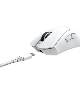 Геймърска мишка Razer DeathAdder V3 Pro – White Edition