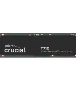 SSD диск CRUCIAL T710 1TB PCIe Gen5 NVMe M.2 2280 SSD up to 14900 MB/s read and 13700 MB/s