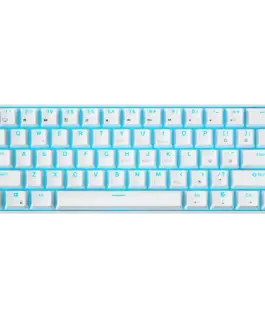 Геймърска клавиатура ROYAL KLUDGE RK61 White Gaming Keyboard Red switch