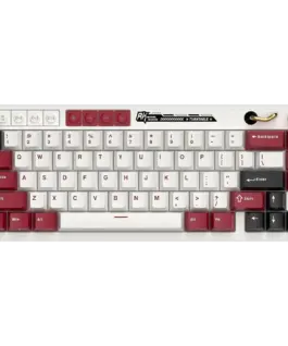Геймърска клавиатура ROYAL KLUDGE RK M65 Famicom Gaming Keyboard Cream switch