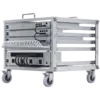 UniFi open frame 6U mobile rack tool less